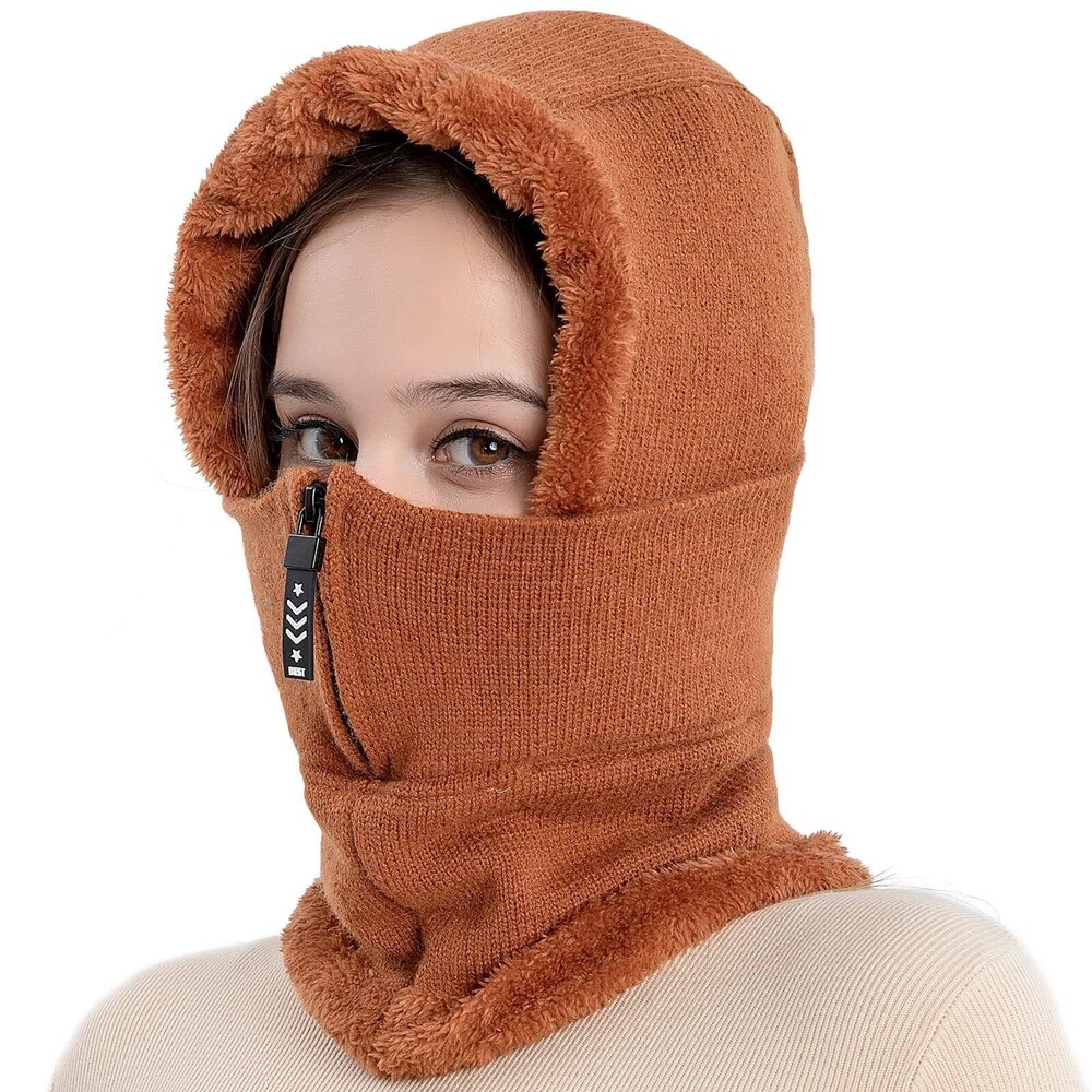 7812 Balaclava Beanie Fleece Hood Cycling Ski Thermal Face Cover Hat Winter